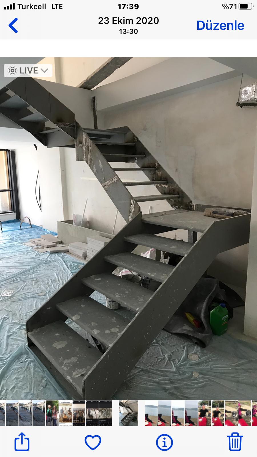 ÇELİK MERDİVENLER/STEEL STAIRS Resmi