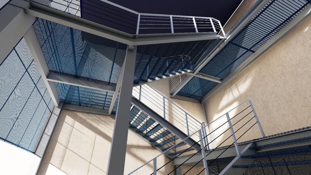 ÇELİK MERDİVENLER/STEEL STAIRS Resmi